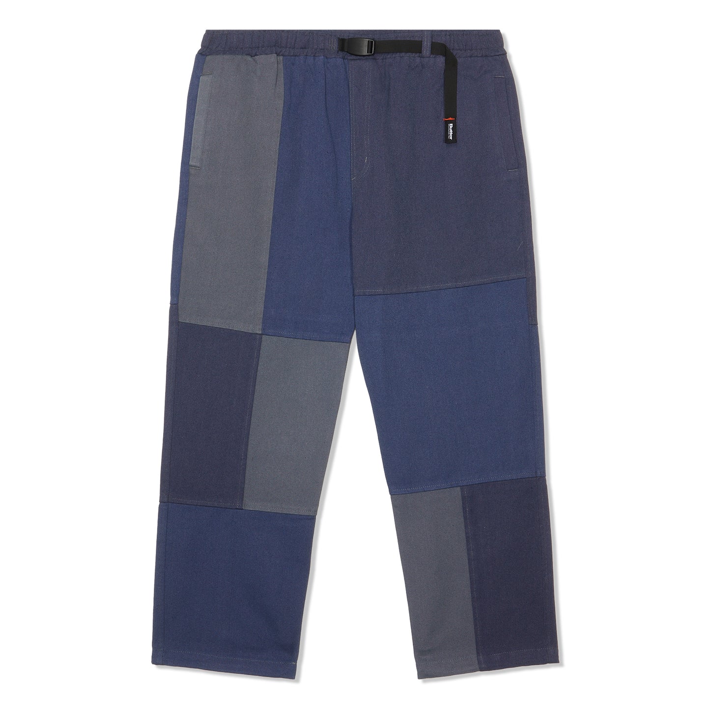 Butter Goods Washed Canvas Patchwork Pants (Washed Navy)