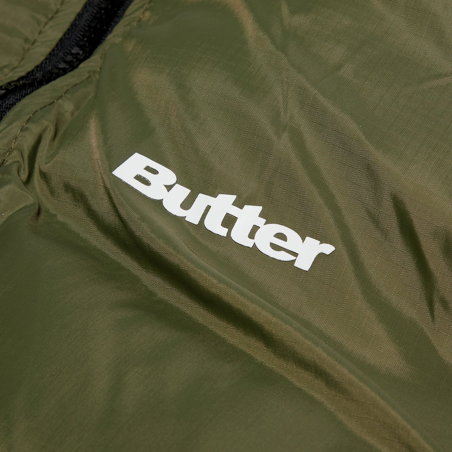 Butter Goods Reversible Plaid Puffer Jacket (Navy/Alpine)