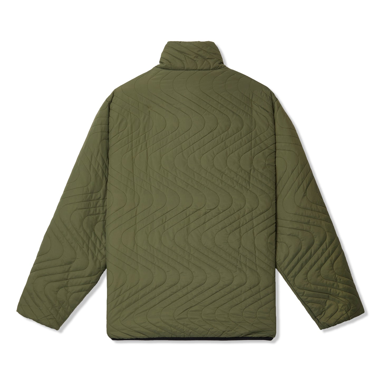 Butter Goods Quilted Reversible Jacket (Army/Berry)