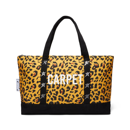 Carpet Company Heavy Canvas Tote (Cheetah)
