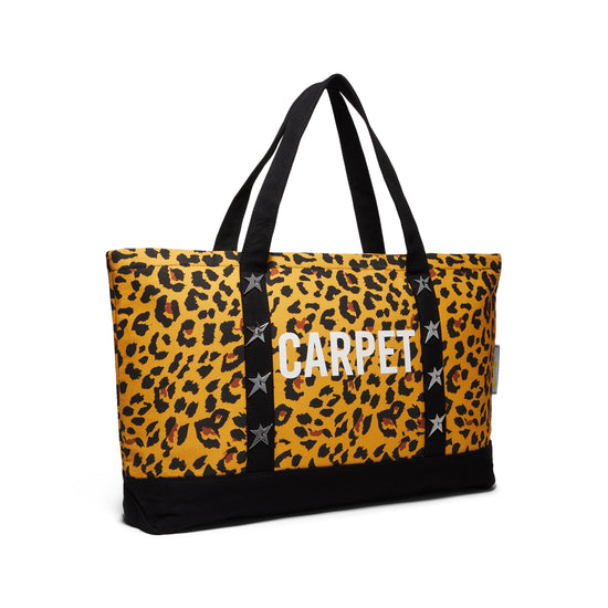 Carpet Company Heavy Canvas Tote (Cheetah)