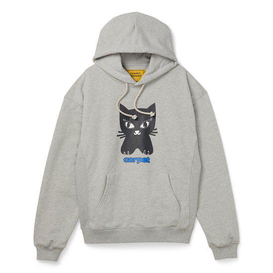 Carpet Company Cat Hoodie (Heather Grey)