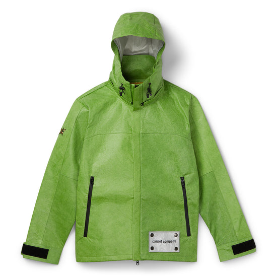 Carpet Company Tyvek Rain Jacket (Green)