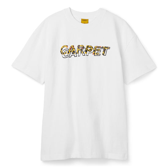 Carpet Company Misprint Cheetah Tee (White)
