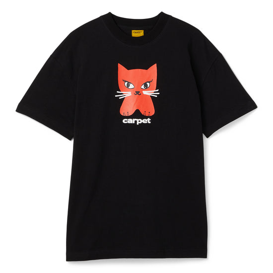 Carpet Company Cat Tee (Black)