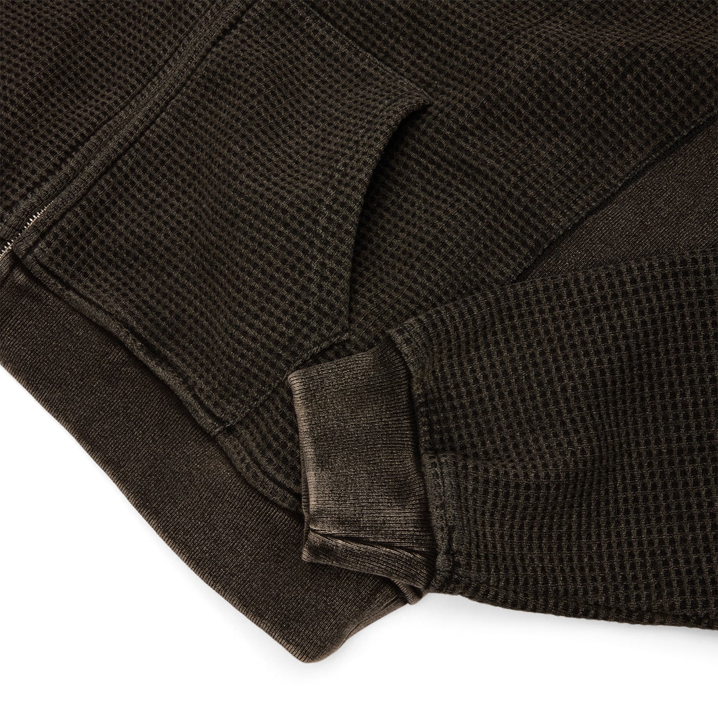 Carpet Company C-Star Double Zip Thermal Hoodie (Black)