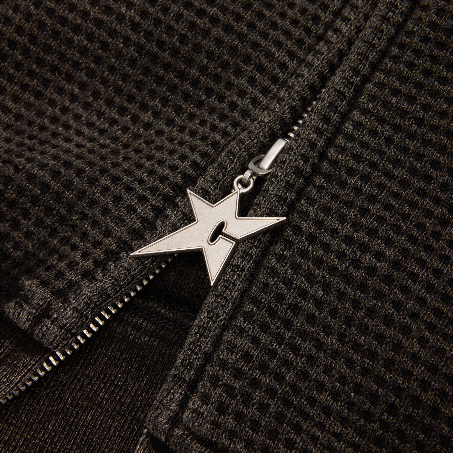 Carpet Company C-Star Double Zip Thermal Hoodie (Black)