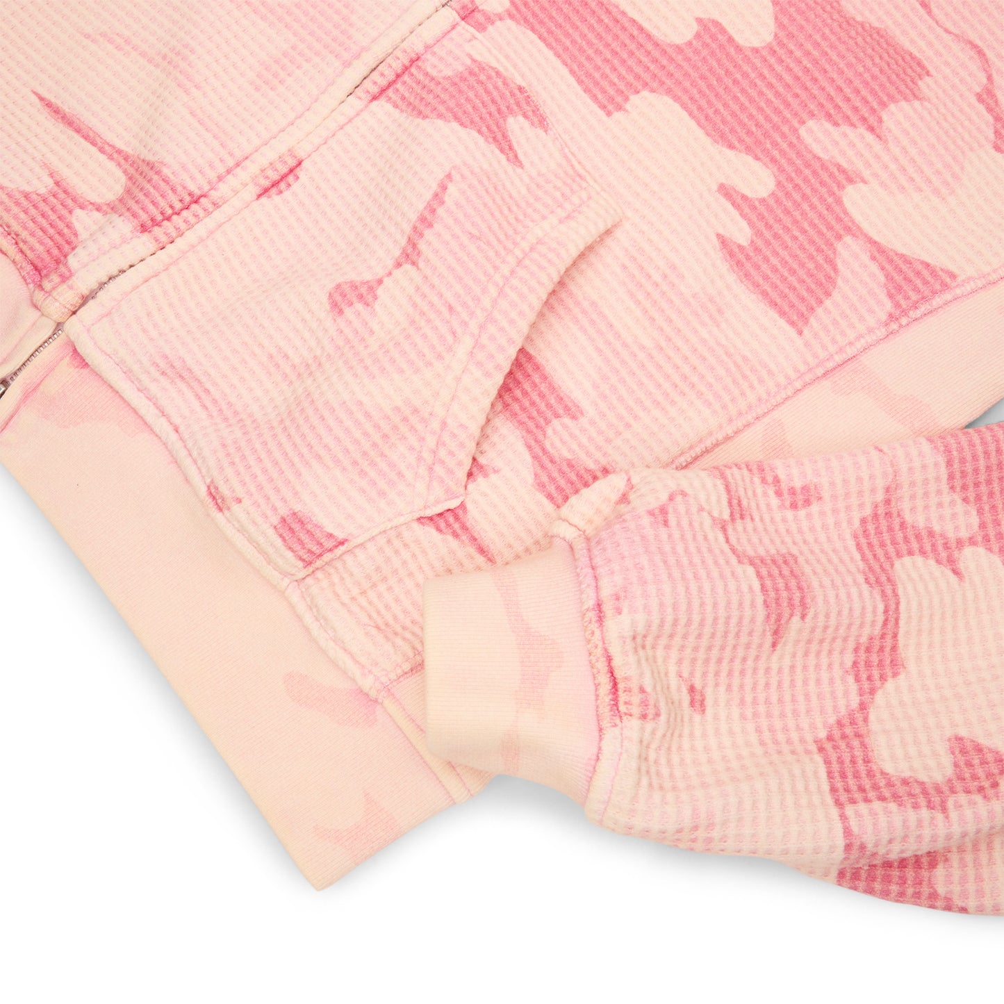 Carpet Company C-Star Double Zip Thermal Hoodie (Pink)