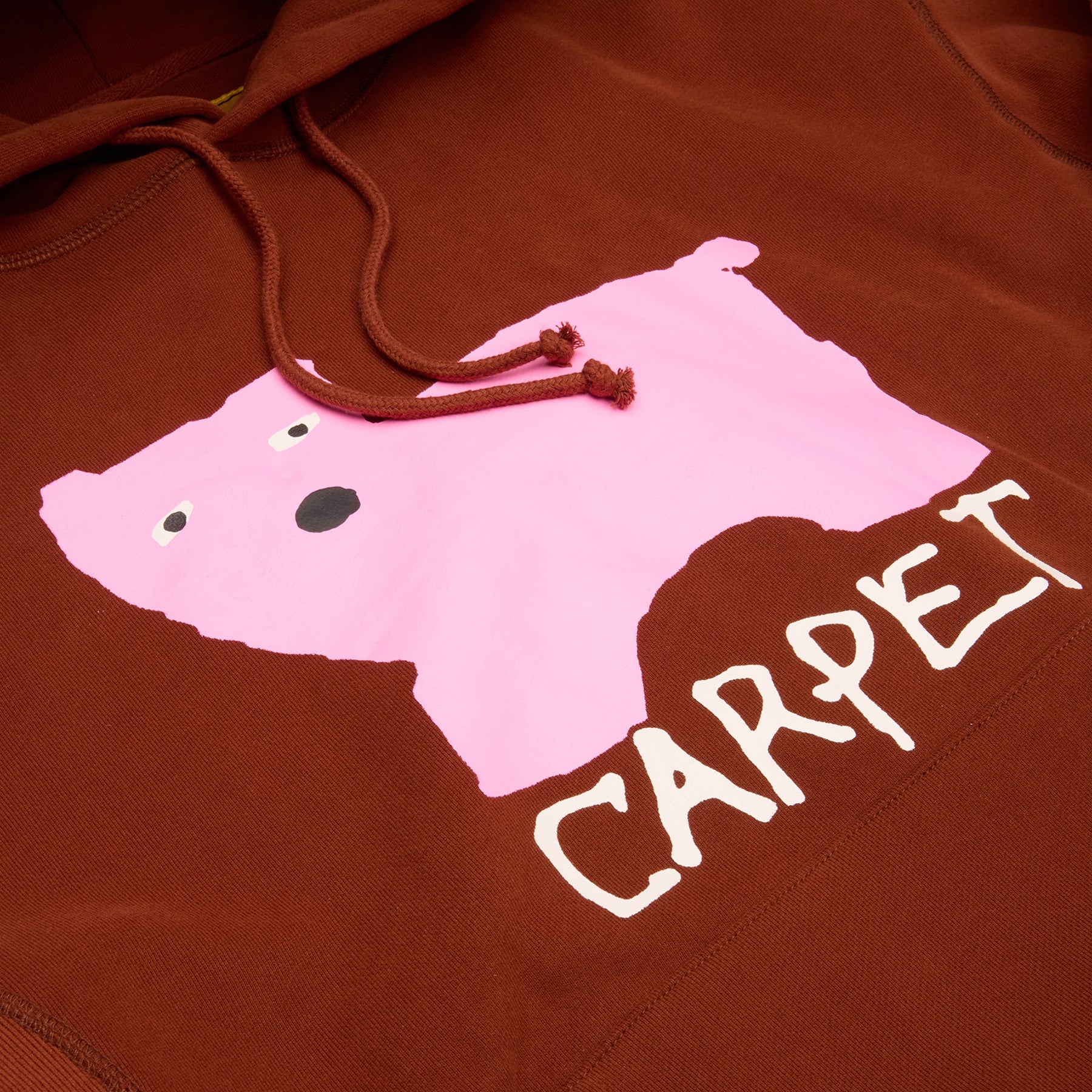 Carpet Company Low IQ Animal Hoodie (Brown)