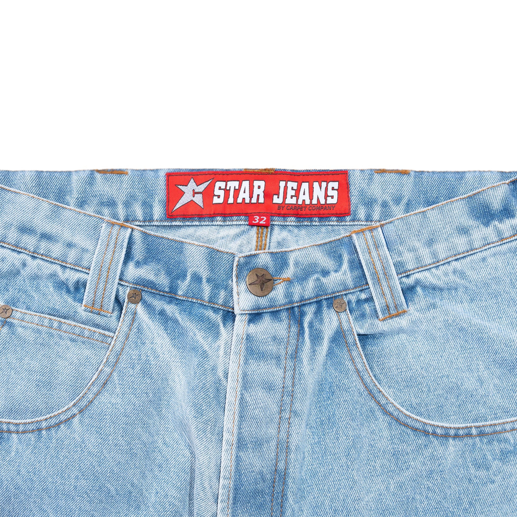 carpet company デニム 32 Carpet Company C-Star Jeans (Bleached Blue) – CNCPTS