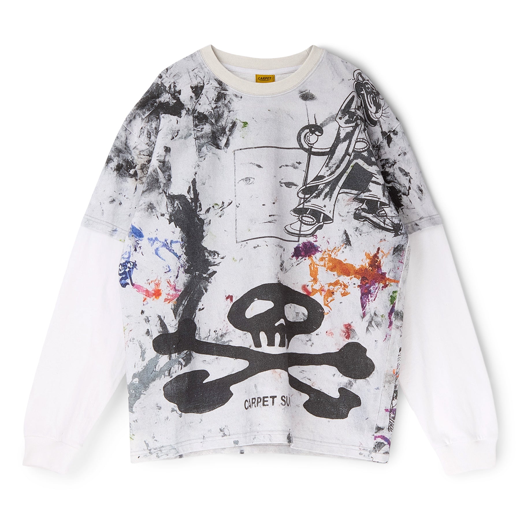 Carpet Company Rag Tee Longsleeve (Multi)