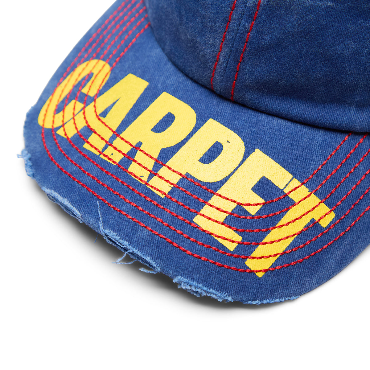 Carpet Company Distressed Hat (Blue)
