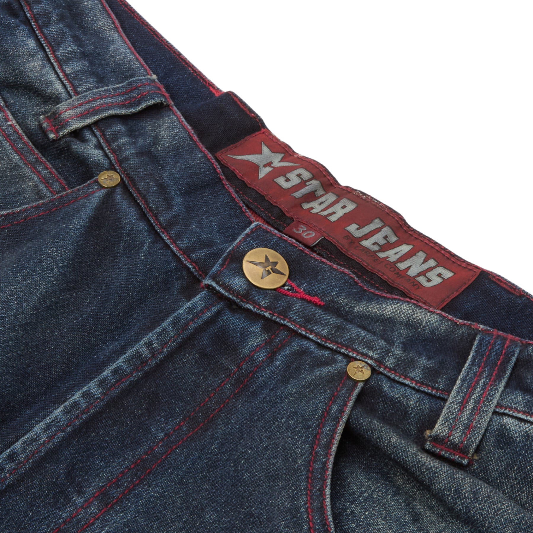 Carpet Company Aged C-Star Jeans (Blue)