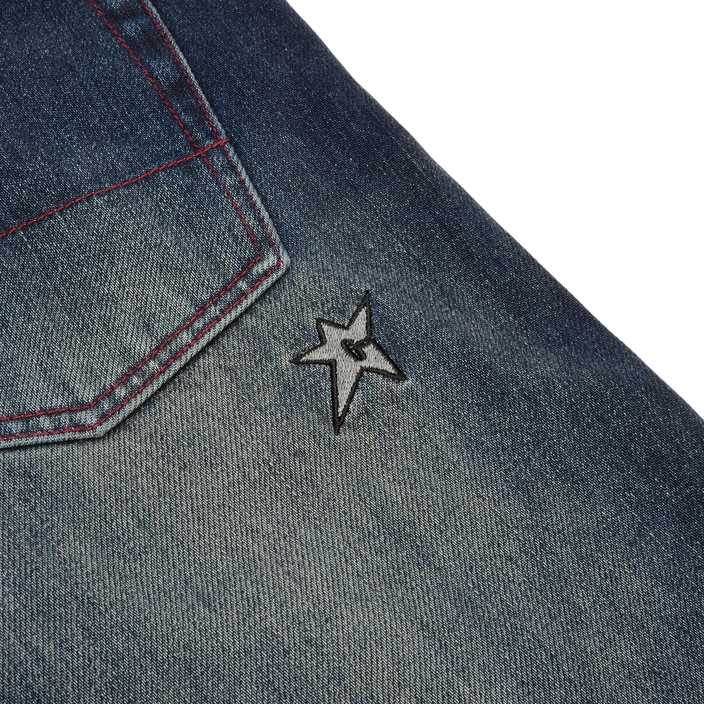 Carpet Company Aged C-Star Jeans (Blue)