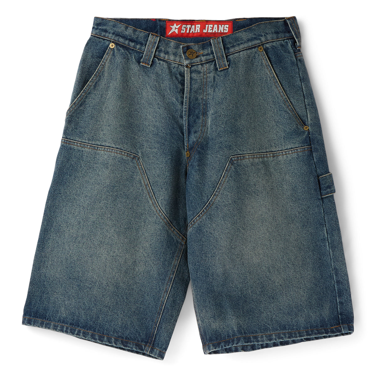 Carpet Company C-Star Double Knee Shorts (Blue)