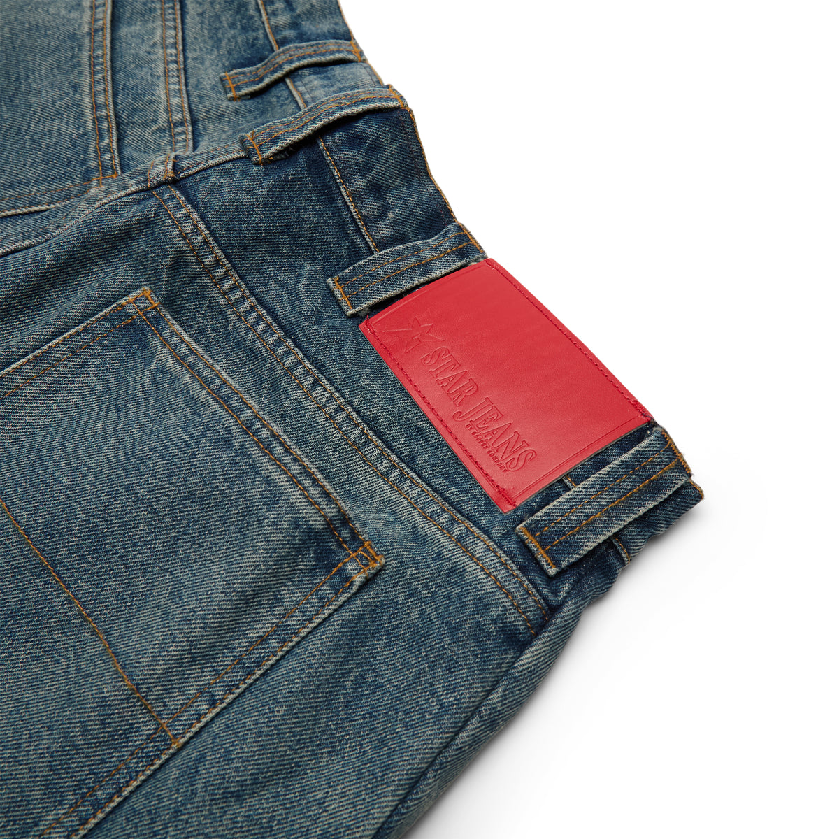 Carpet Company C-Star Double Knee Shorts (Blue)