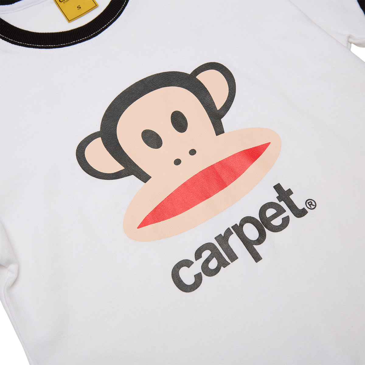 Carpet Company Paul Frank Girls Tee (White)