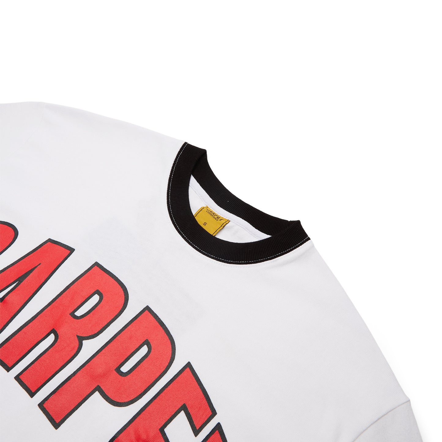 Carpet Company Varsity Ringer Tee (White)