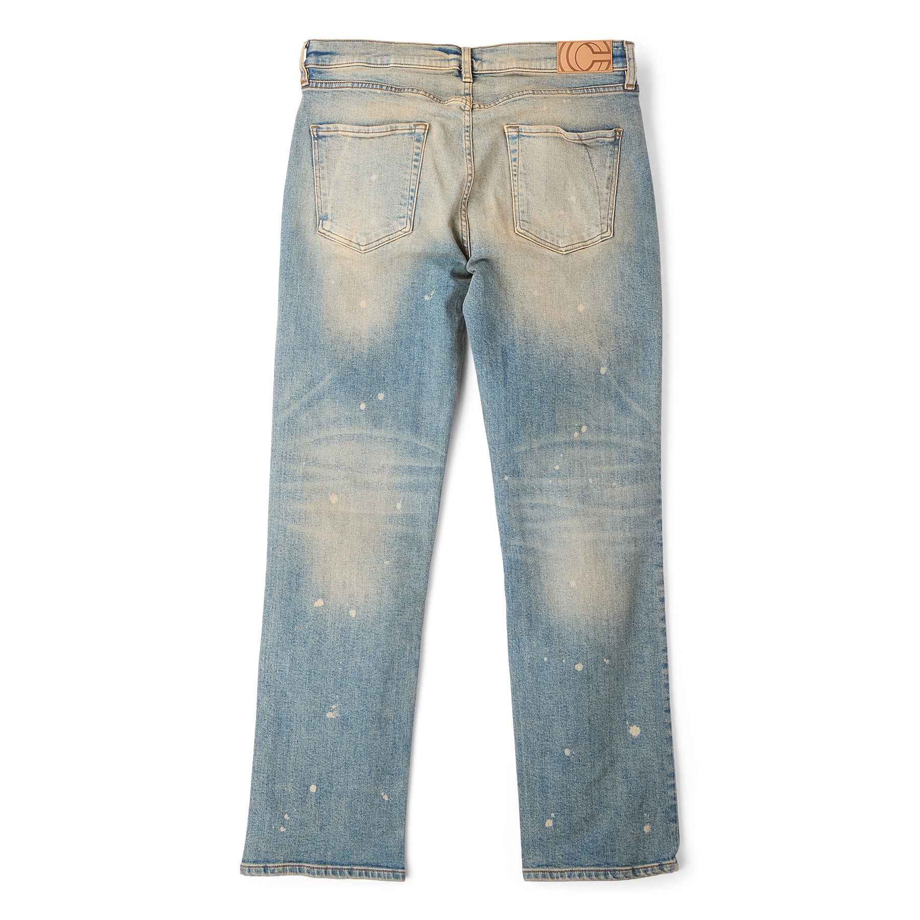 CNCPTS Splatter Denim Pant (Washed Indigo)