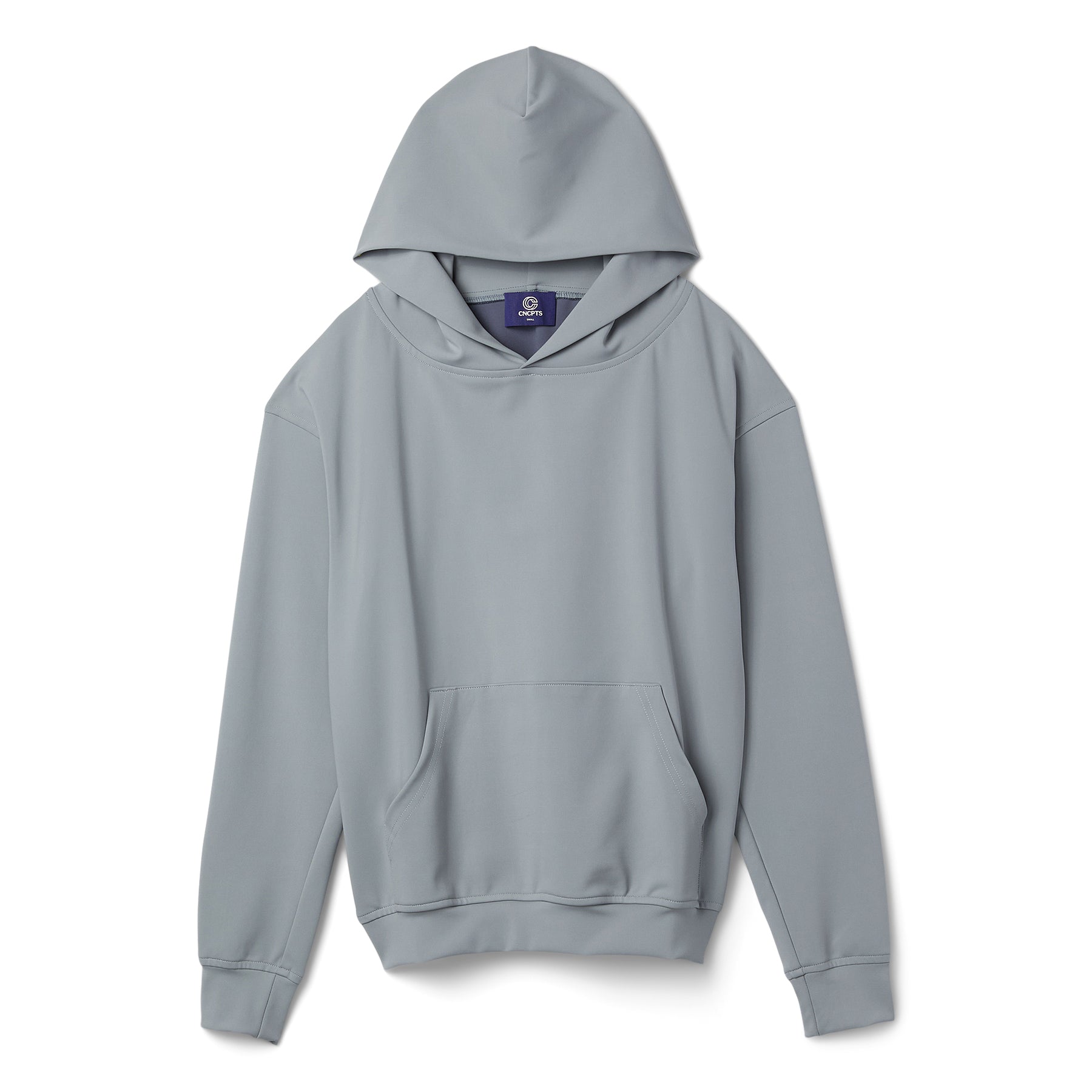 CNCPTS Neoprene Pullover Hoodie (Grey)