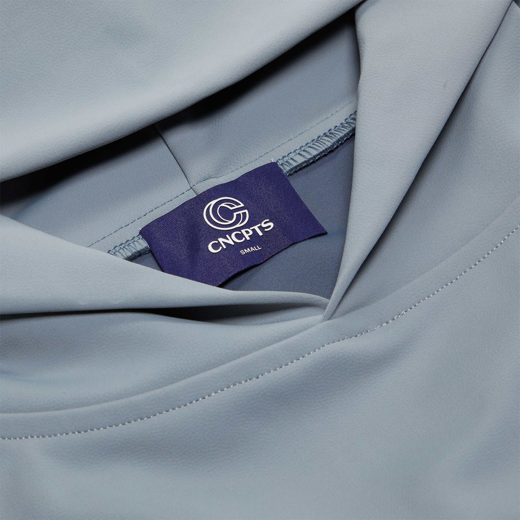 CNCPTS Neoprene Pullover Hoodie (Grey)