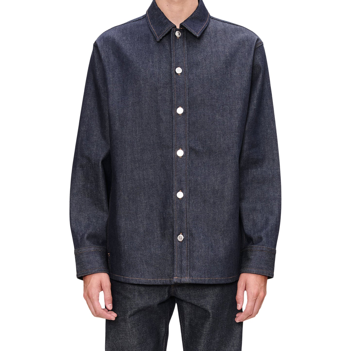 A.P.C. Japanese Denim Jacket (Dark Indigo)