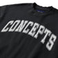 Concepts Distressed Crewneck (Washed Grey)