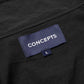 Concepts Mock Neck Pullover (Black)