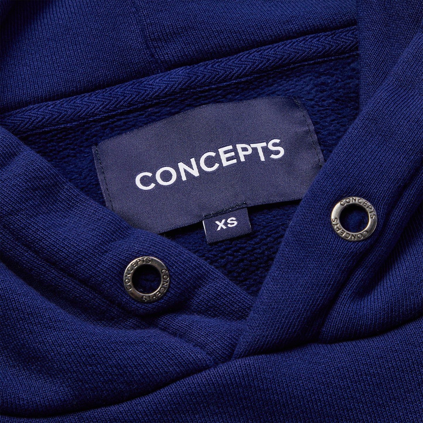 Concepts Tackle Twill Rival Hoodie (Navy)