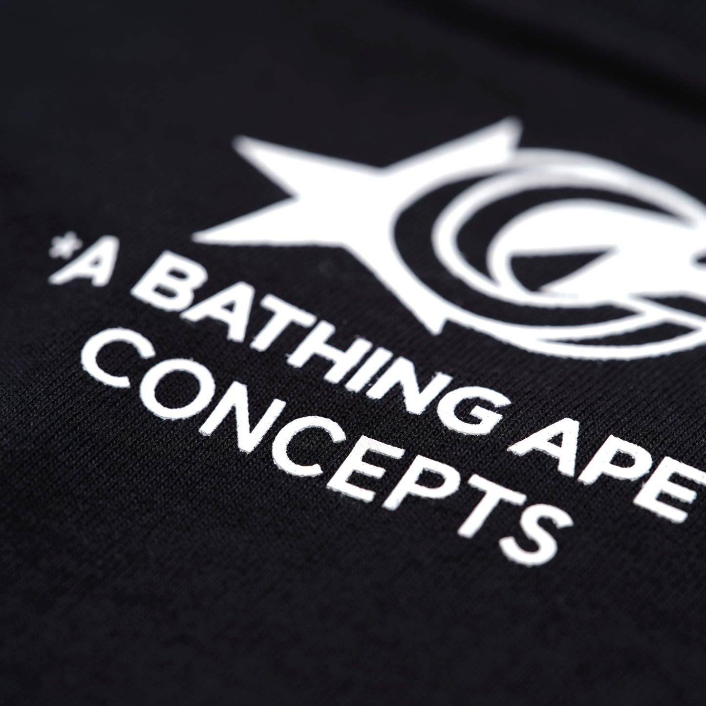 Concepts x BAPE Emblem Tee (Black)