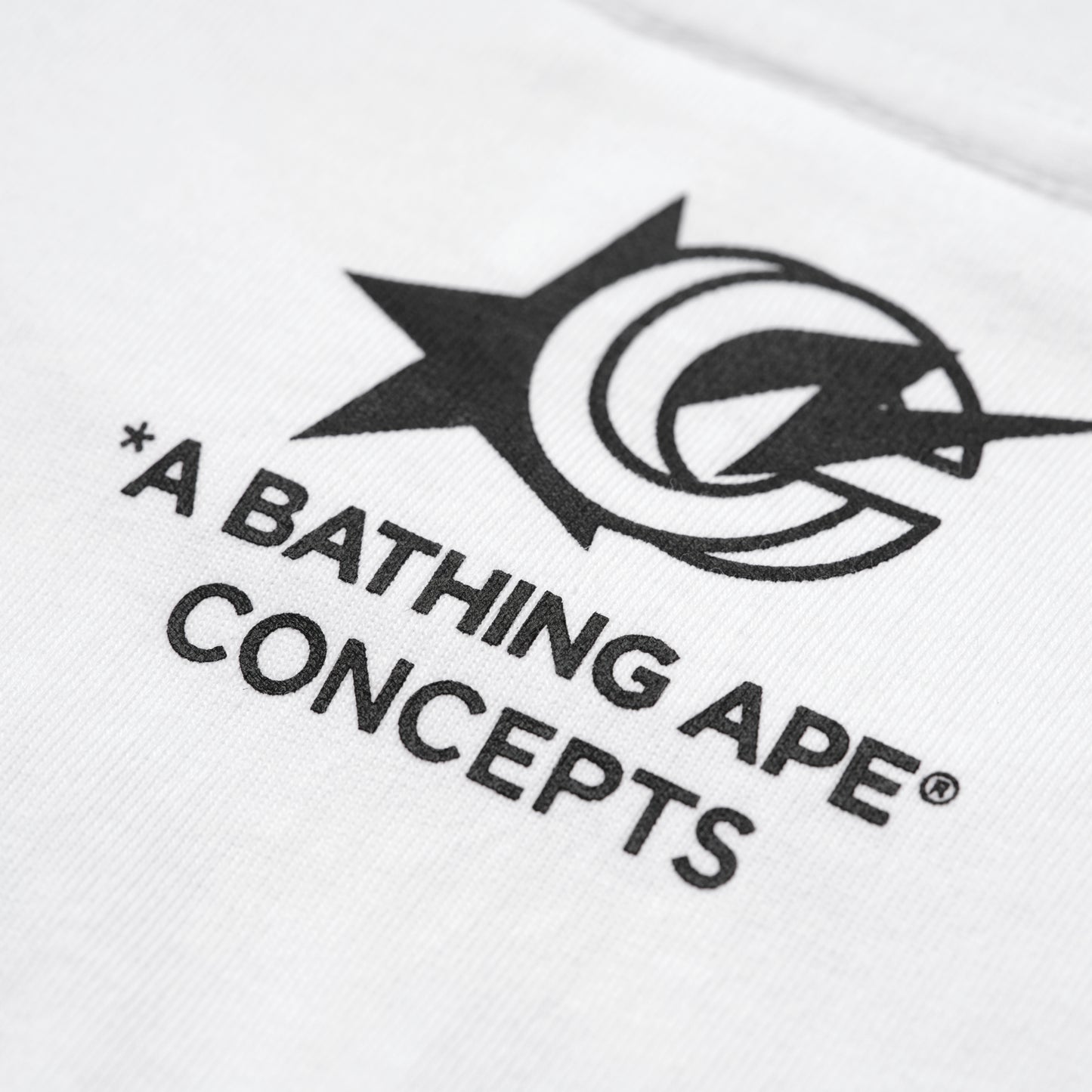 Concepts x BAPE Emblem Tee (White)