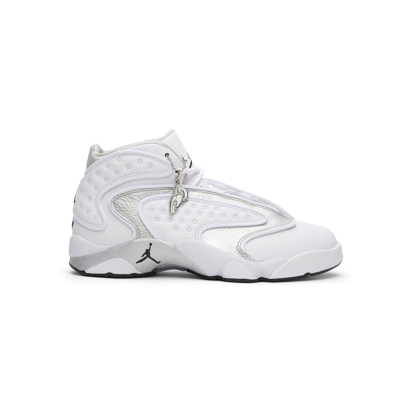 Air Jordan OG (White/Metallic Silver-Black)