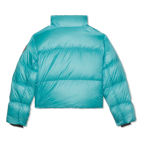 Canada Goose Womens Cypress Cropped Puffer (Boulevard Blue)