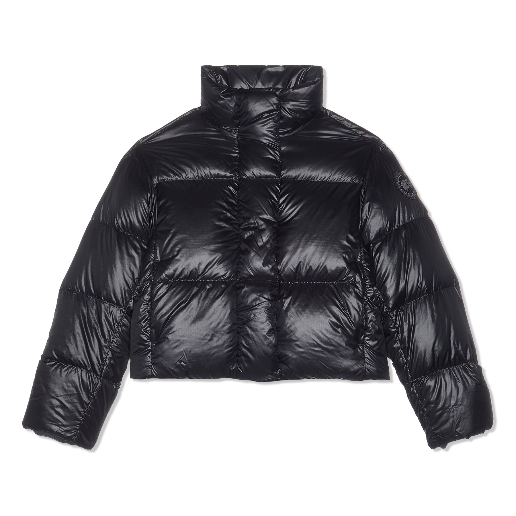 Canada Goose Womens Cypress Cropped Puffer (Black) – Concepts
