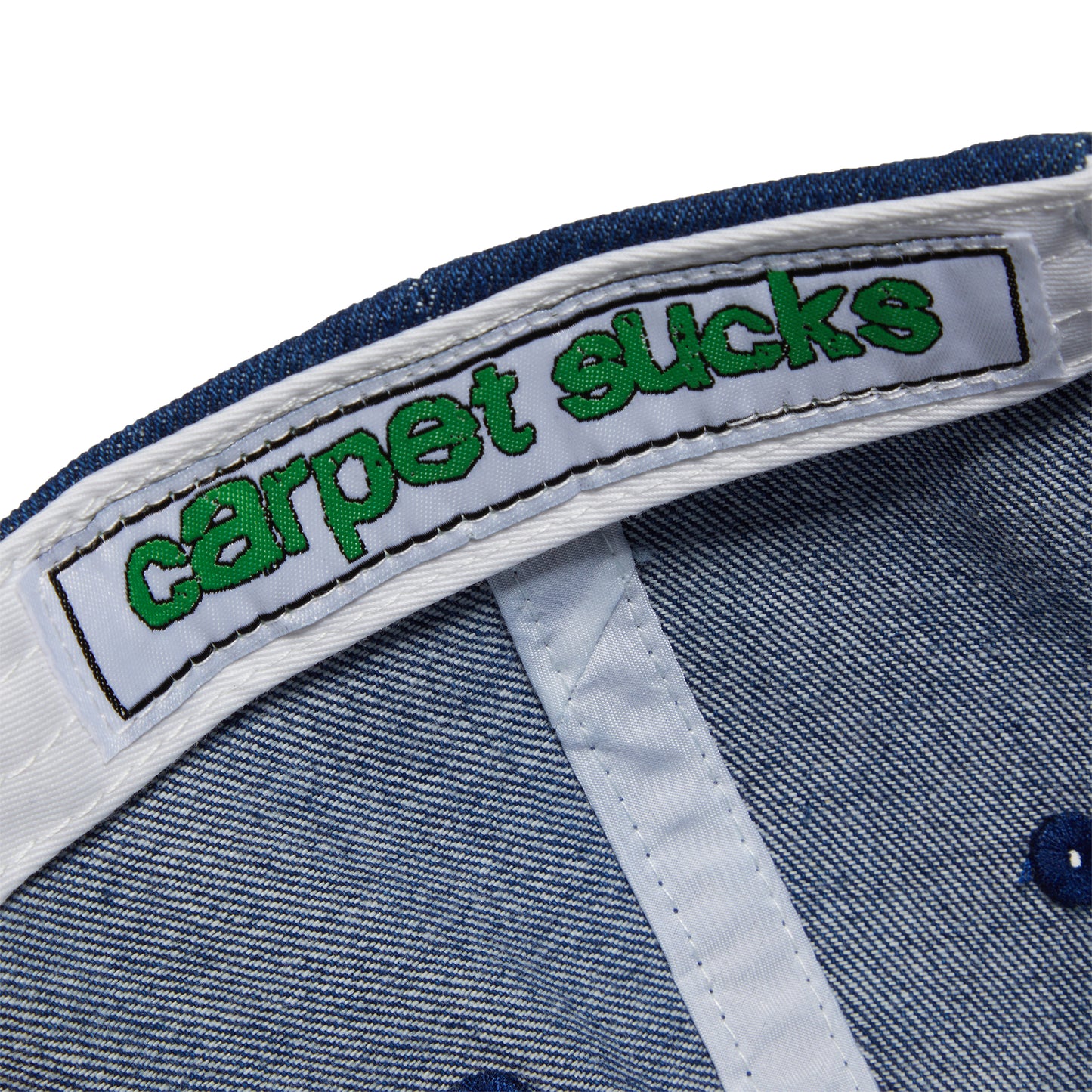 Carpet Company C-star Bleached Denim Hat (Blue)
