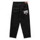 Cash Only All Star Baggy Denim Jeans (Black)
