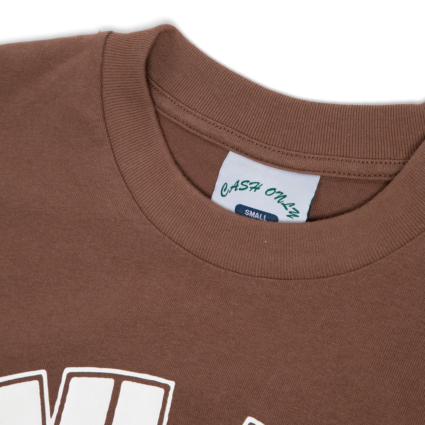 Cash Only Super Bowl Tee (Brown)