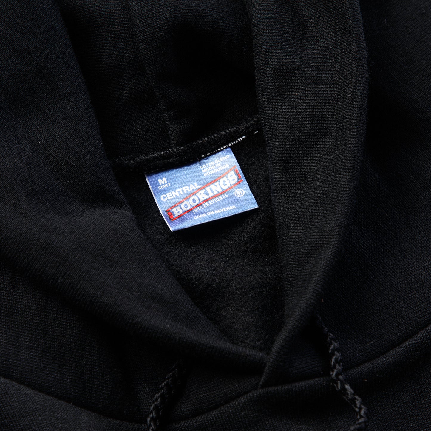 Central Bookings Built Different Hoodie (Black)