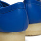 Clarks Womens Wallabee (BRIGHT BLUE LEATHER)