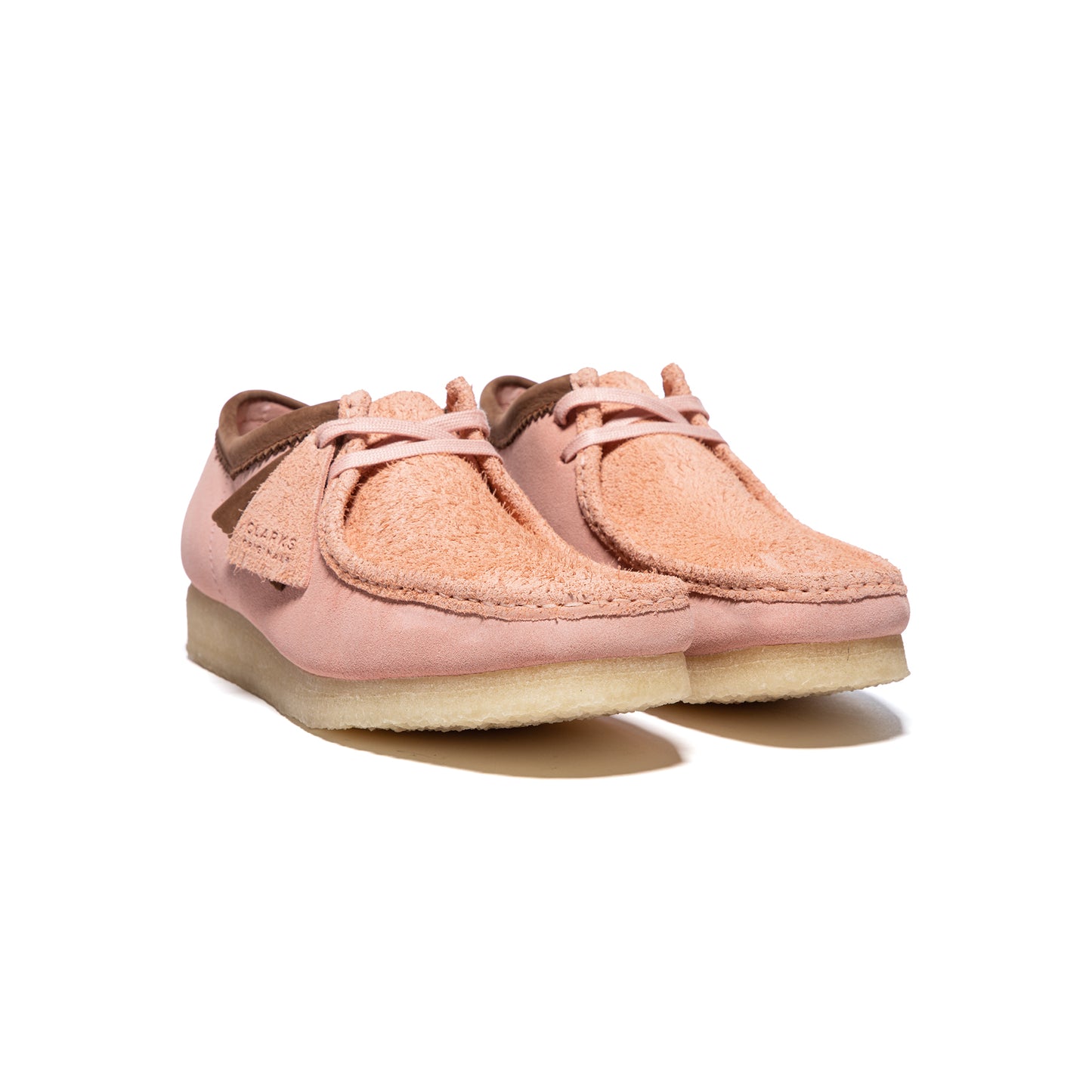 Clarks Wallabee (Pink Combination)