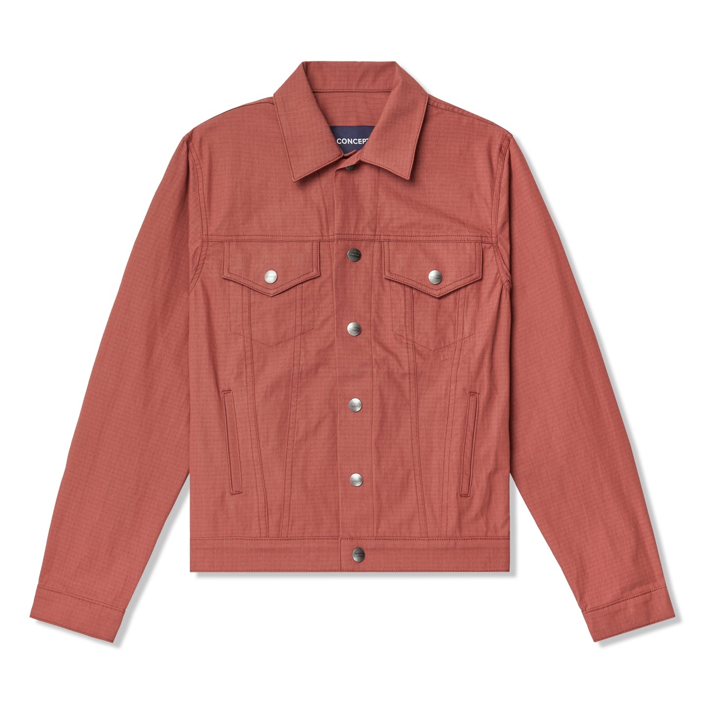 Concepts Ripstop Trucker Jacket (Rose Taupe)