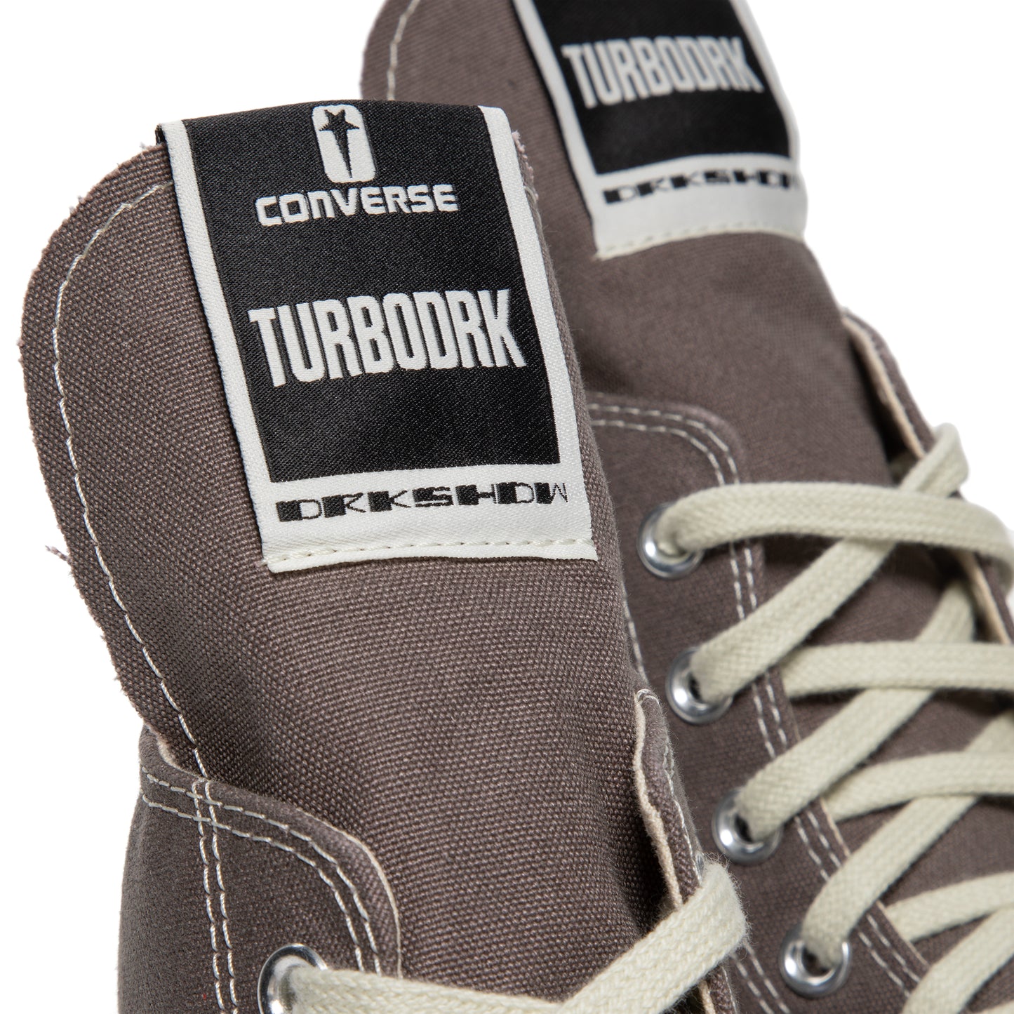 Converse TURBODRK Laceless Hi (Iron/Egret)