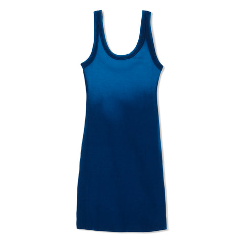 Cotton Citizen Verona Mini Dress (Pacific Blue Cast)