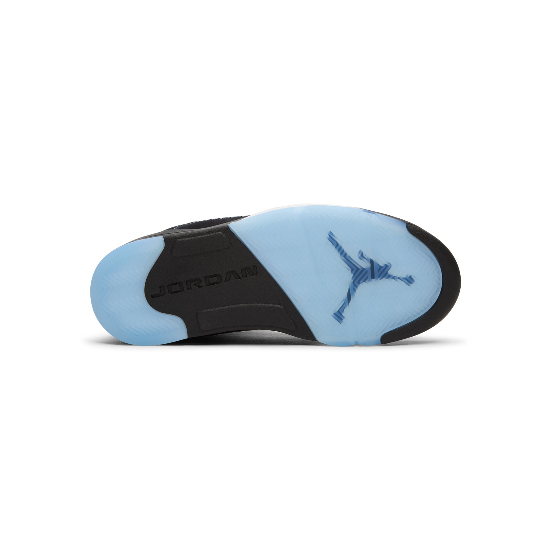 Air Jordan 5 Retro "Black Carolina" (Black/University Blue-White)