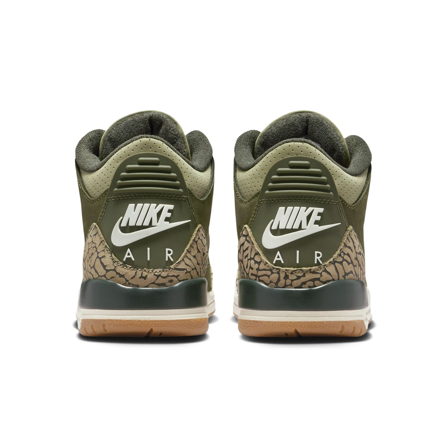Air Jordan 3 Retro Kids (Medium Olive/Sequoia/Neutral Olive/Sail)