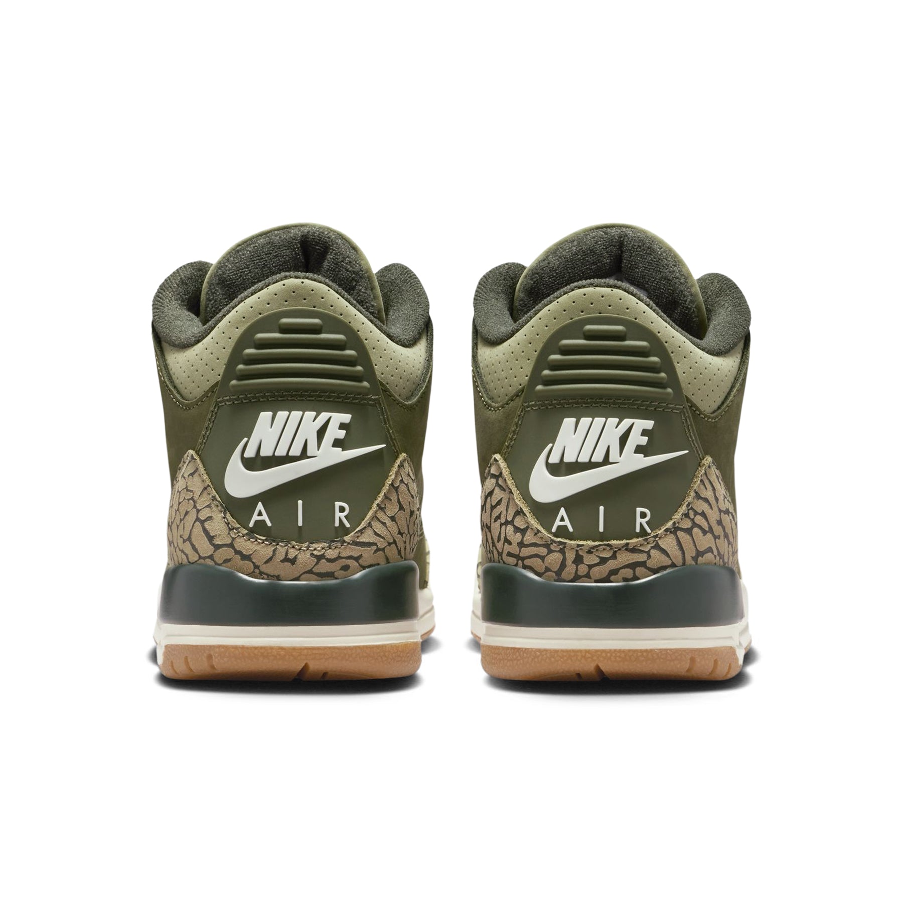 Air Jordan 3 Retro Kids (Medium Olive/Sequoia/Neutral Olive/Sail)