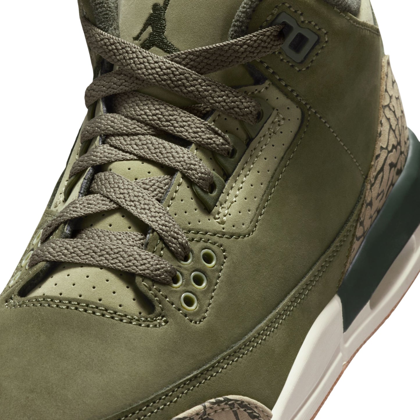 Air Jordan 3 Retro Kids (Medium Olive/Sequoia/Neutral Olive/Sail)