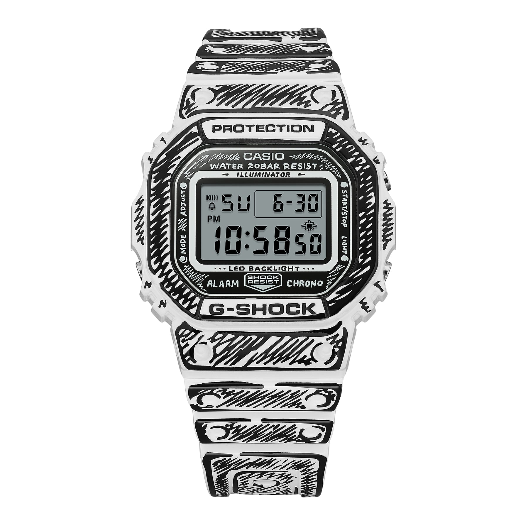 G-SHOCK Digital (White)