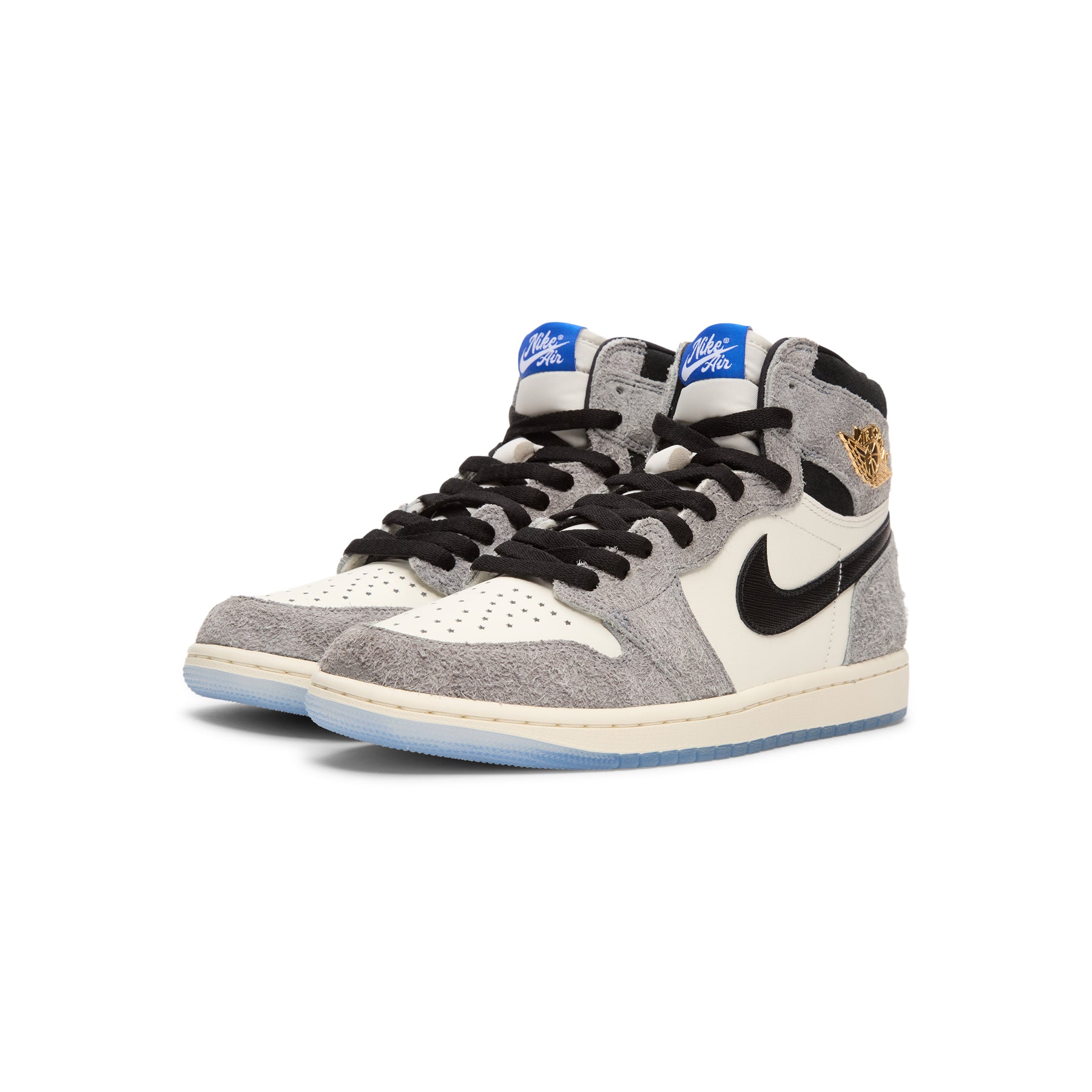 Jordan Air Jordan 1 High OG (Cool Grey/Black-Game Royal)