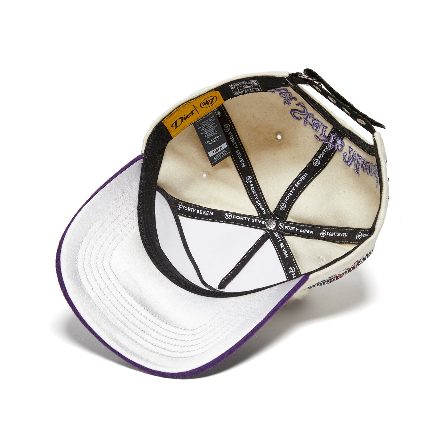 Diet Starts Monday x '47 Diamondbacks Hat (Antique/Purple)